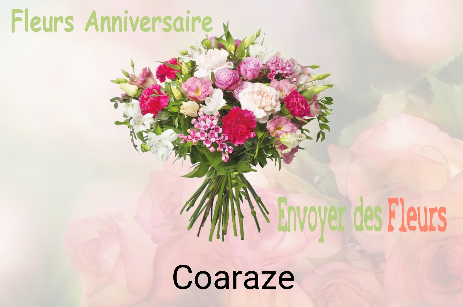 Bouquet de fleurs d’anniversaire livré à Coaraze